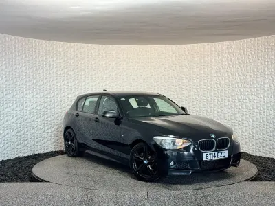 Usado BMW 120 M Sport 2014 Negro Utilitario