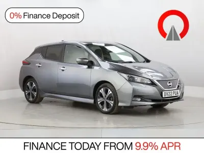 Used Nissan Leaf N-Connecta 110 kW (150 HP) 2022 Grey Hatchback