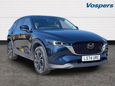 Second-hand Mazda CX-5 Exclusive-Line 165 CP (121 kW) 2024 Albastru SUV