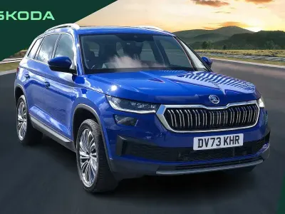 Begagnad Skoda Kodiaq SE L Executive 150 HK (110 kW) 2023 Blå SUV