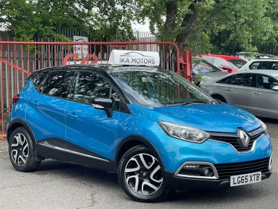 Used Renault Captur Dynamique 90 HP (66 kW) 2015 Blue/black SUV