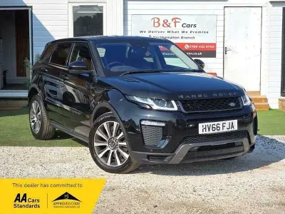 Used Land Rover Range Rover evoque HSE Dynamic 2016 Black Estate