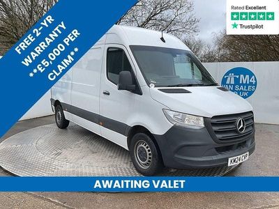 Used Mercedes Sprinter Premium 150 HP (110 kW) 2024 White Van