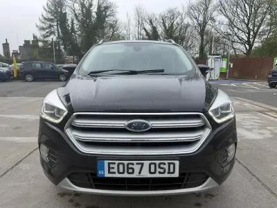 Used Ford Kuga Titanium 150 HP (110 kW) 2017 Black SUV