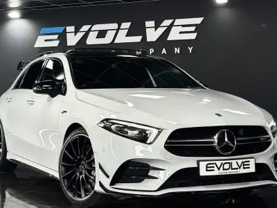 Used Mercedes A35 AMG Premium Plus 2022 White Hatchback