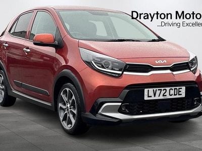 Orange Used 2022 Kia Picanto X-Line Hatchback | £13,679 (Fair price)