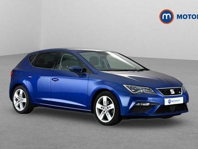 Begagnad Seat Leon FR 131 HK (96 kW) 2020 Blå Halvkombi