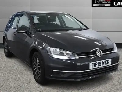 Used VW Golf VII SE 125 HP (91 kW) 2018 Grey Hatchback