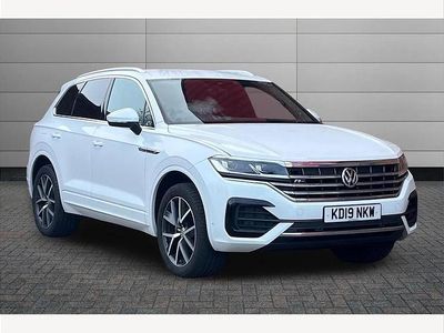 Used VW Touareg R-line 286 HP (210 kW) 2019 White SUV