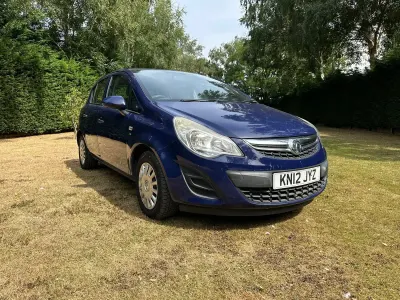 Used Vauxhall Corsa S 2012 Blue Hatchback