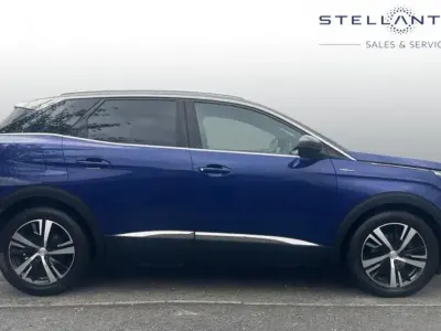 Used Peugeot 3008 GT-line 129 HP (94 kW) 2019 Blue SUV