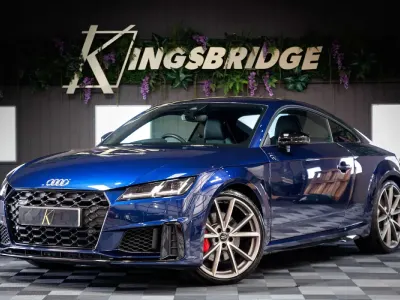 Used Audi TTS Black Edition 320 HP (235 kW) 2021 Blue Coupe