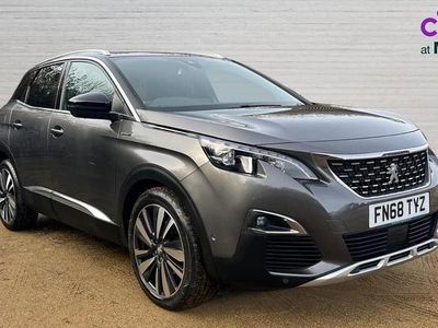Used Peugeot 3008 GT-line 131 HP (96 kW) 2018 Grey SUV