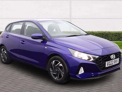 Blue Used 2022 Hyundai i20 SE Hatchback | £14,995 (Fair price)