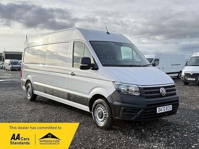 White Used 2022 VW Crafter Trendline Van | £14,575 (Good price)