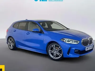 Used BMW 118 M Sport 150 HP (110 kW) 2021 Blue Hatchback