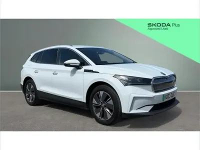 Used Skoda Enyaq iV ecoSuite 150 kW (204 HP) 2023 White SUV
