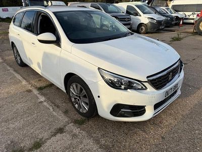 White Used 2021 Peugeot 308 Allure Premium Estate | £4,250