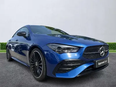 Used Mercedes CLA200 AMG Line Premium Plus 2024 Blue Coupe