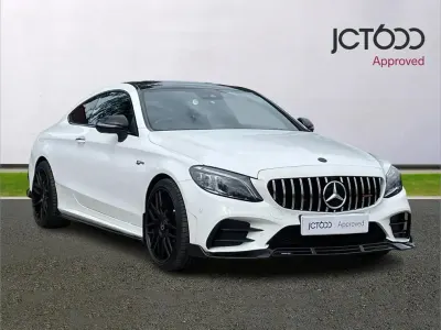 Used Mercedes C43 AMG Premium Plus 385 HP (283 kW) 2018 White Coupe