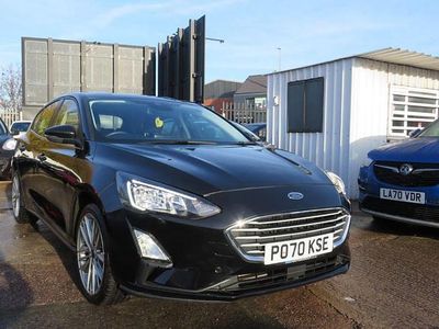 Used Ford Focus Zetec 2021 Black Hatchback