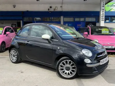 Used Fiat 500 S 69 HP (50 kW) 2015 Black Hatchback