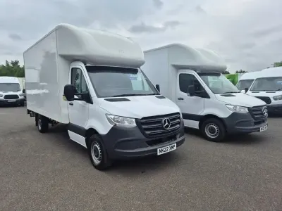 Used Mercedes Sprinter Progressive 143 HP (105 kW) 2022 White Van