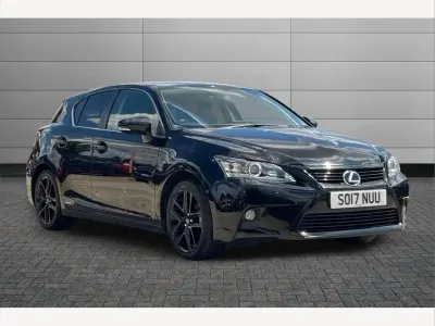 Used Lexus CT200h Sport Line 134 HP (98 kW) 2017 Black Hatchback
