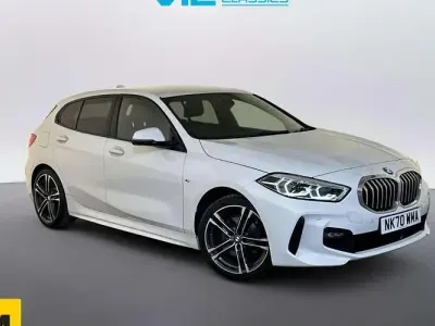 Used BMW 118 M Sport 140 HP (102 kW) 2020 White Hatchback