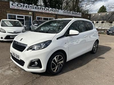 Used Peugeot 108 Allure 82 HP (60 kW) 2016 White Hatchback