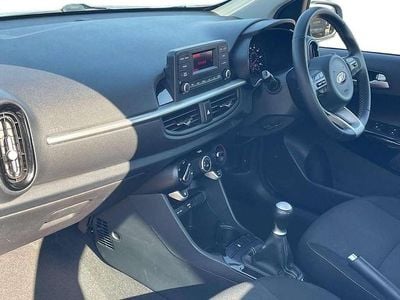 Used Kia Picanto 65 HP (47 kW) 2021 Blue Hatchback