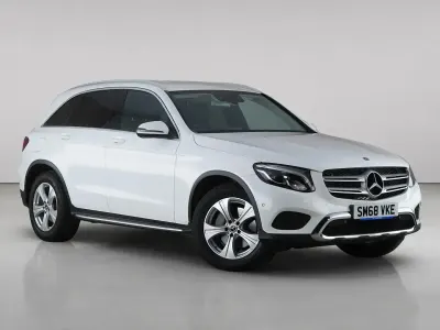 Used Mercedes GLC220 170 HP (125 kW) 2019 White SUV