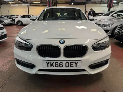 Used BMW 116 Efficient Dynamics 2016 White Hatchback