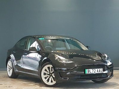 Black Used 2022 Tesla Model 3 RWD Sedan | £20,798 (Fair price)