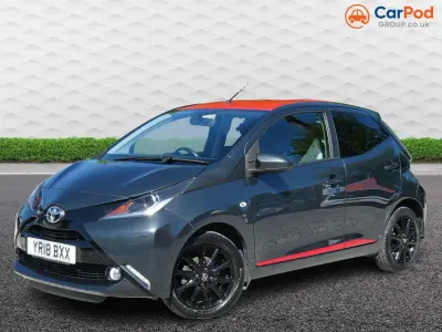 Gebraucht Toyota Aygo x-press 2018 Grau Kleinwagen