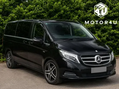 Used Mercedes V220 Avantgarde 161 HP (118 kW) 2016 Black MPV