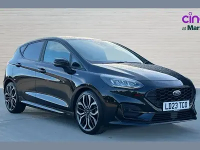 Used Ford Fiesta ST-Line X 125 HP (91 kW) 2023 Black Hatchback
