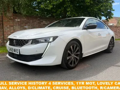 Used Peugeot 508 GT-line 130 HP (95 kW) 2020 White Hatchback