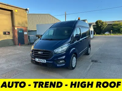 Used Ford Transit Custom Trend 130 HP (95 kW) 2018 Blue Van