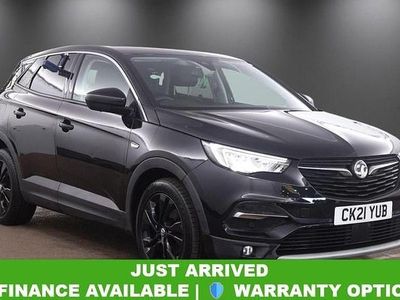 Used Vauxhall Grandland X SRi 130 HP (95 kW) 2021 Black SUV