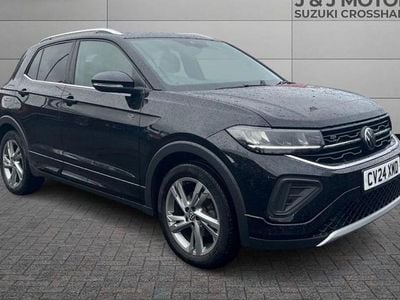 Used VW T-Cross R-line 2024 Black SUV