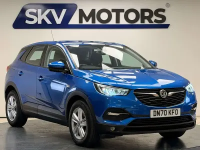 Used Vauxhall Grandland X 130 HP (95 kW) 2020 Blue SUV