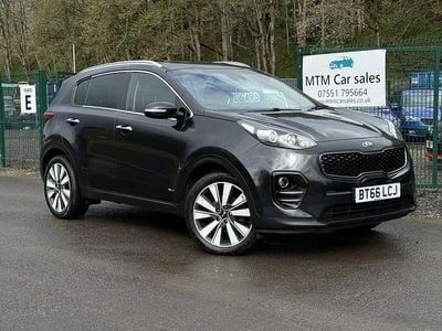 Usado Kia Sportage 136 HP (100 kW) 2016 Preto SUV
