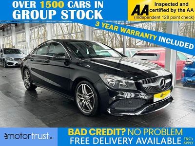 Black Used 2019 Mercedes CLA180 AMG line Sedan | £12,295 (Fair price)