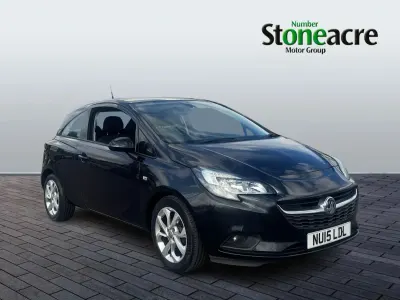 Used Vauxhall Corsa Excite 90 HP (66 kW) 2015 Black Hatchback