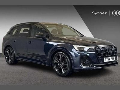 Blue Used 2024 Audi Q7 Black Edition SUV | £59,000