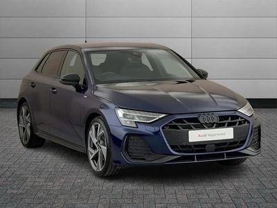 Used Audi A3 Black Edition 147 HP (108 kW) 2025 Blue Hatchback