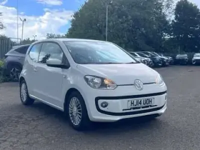 Used VW up! high up! 75 HP (55 kW) 2014 White Hatchback