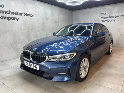 Used BMW 320 Impressive 2021 Blue Sedan