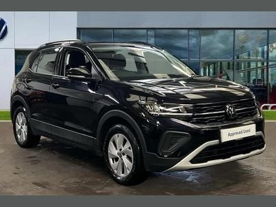 Used VW T-Cross Life 95 HP (69 kW) 2024 Deep black pearl SUV